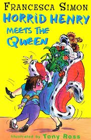 Cover page of Horrid Henry Meets The Queen