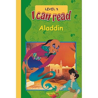 Cover page of I Can Read Aladdin Level 2