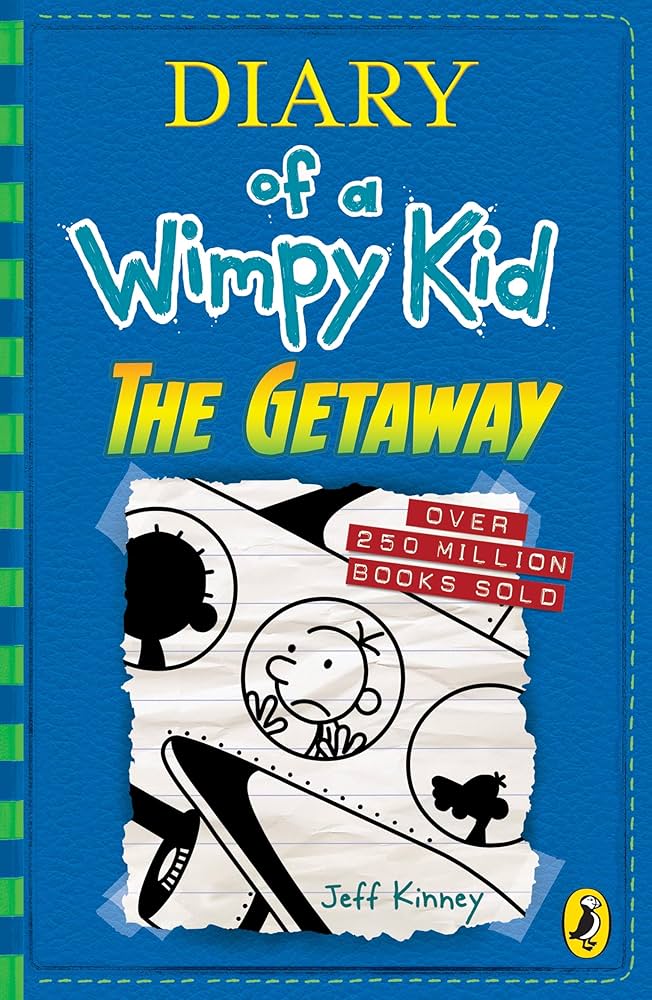Cover page of The Diary of a Wimpy Kid - The Getaway