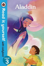 Cover page of Aladdin read it yourself level 3