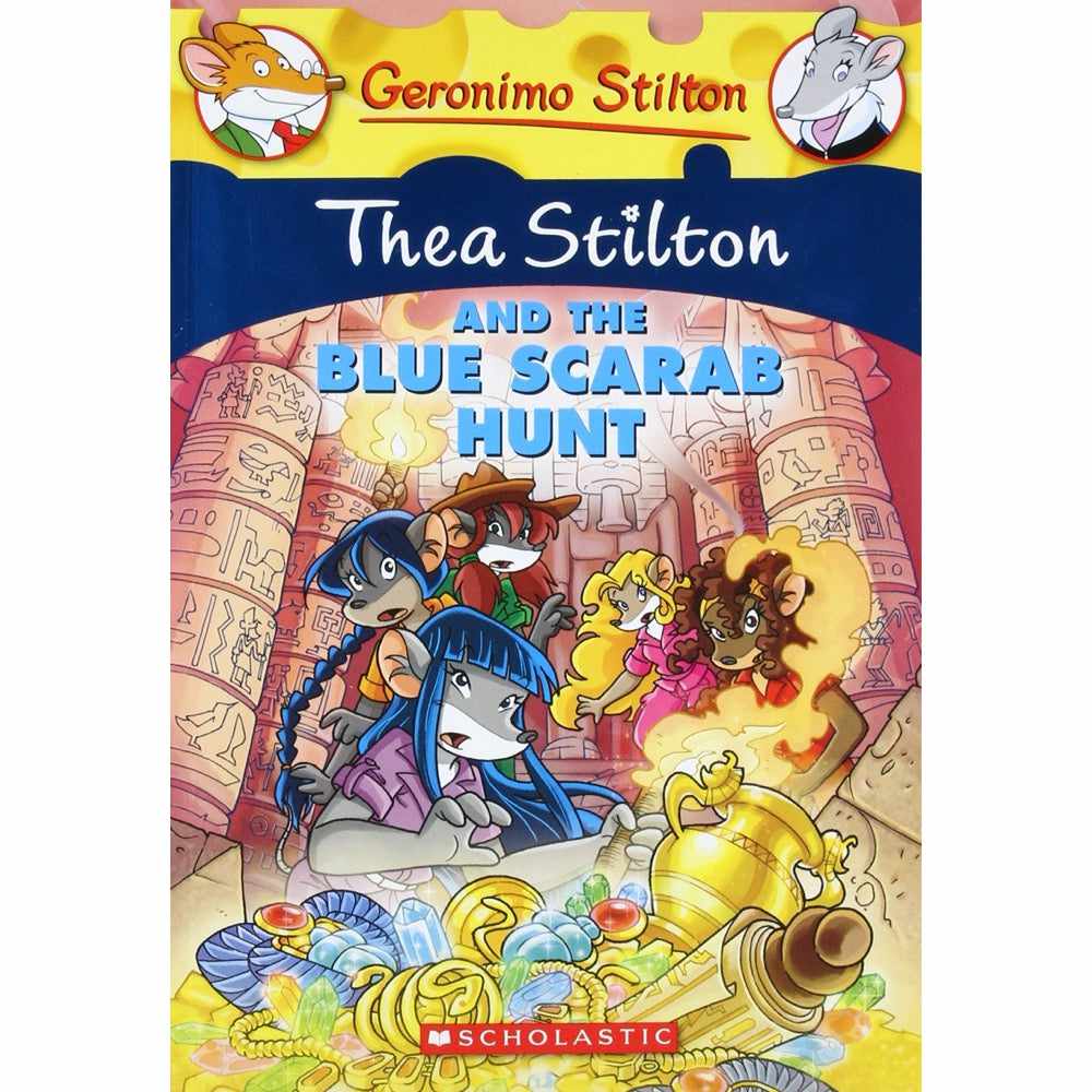 Thea Stilton and the Blue Scarab Hunt