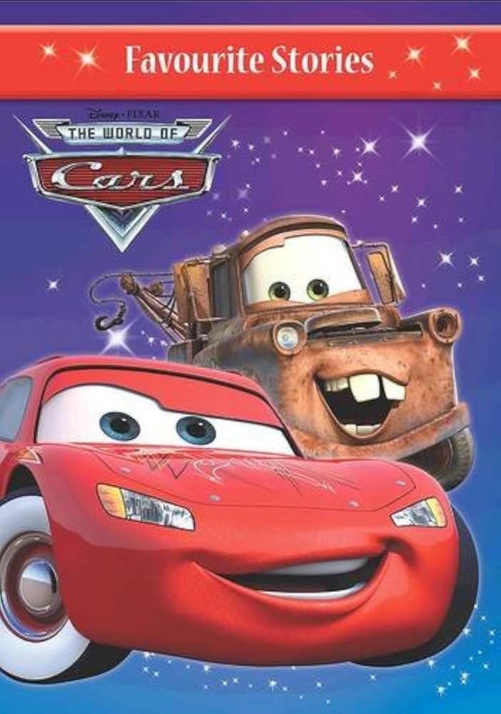 Cover page of Disney Pixar The World of Cars