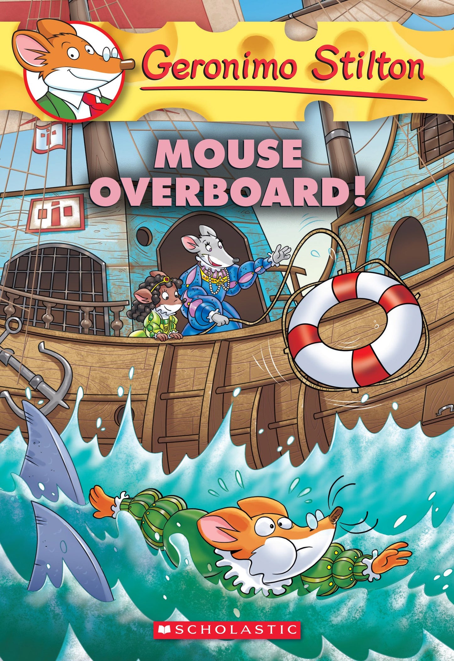 Cover page of Geronimo Stilton - Mouse Overboard