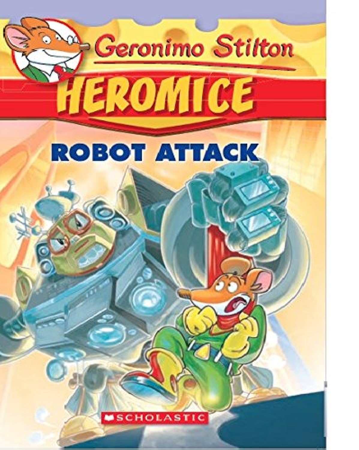 Cover page of Geronimo Stilton - Robot Attack