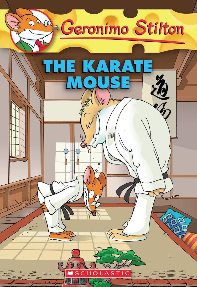 Cover page of Geronimo Stilton - The Karate Mouse