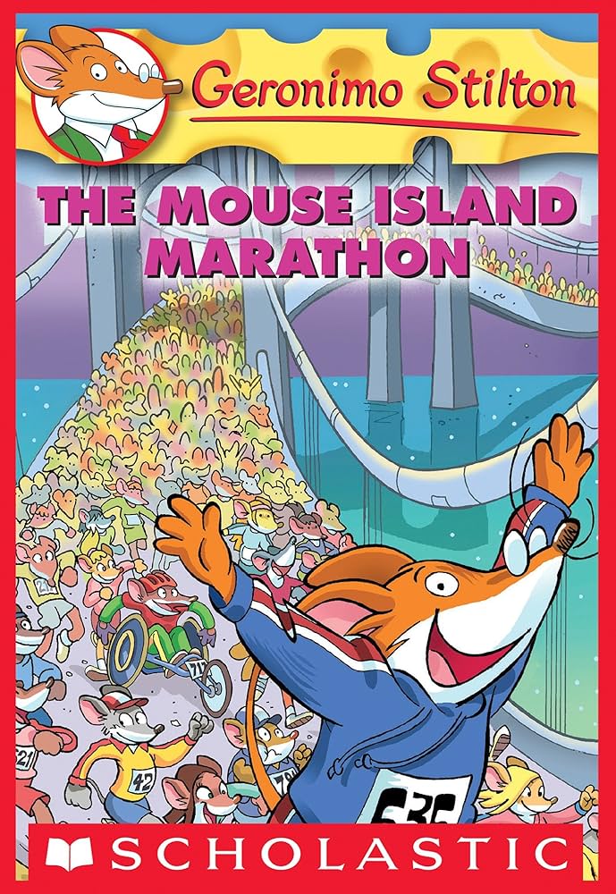 Cover page of Geronimo Stilton - The Mouse Island Marathon