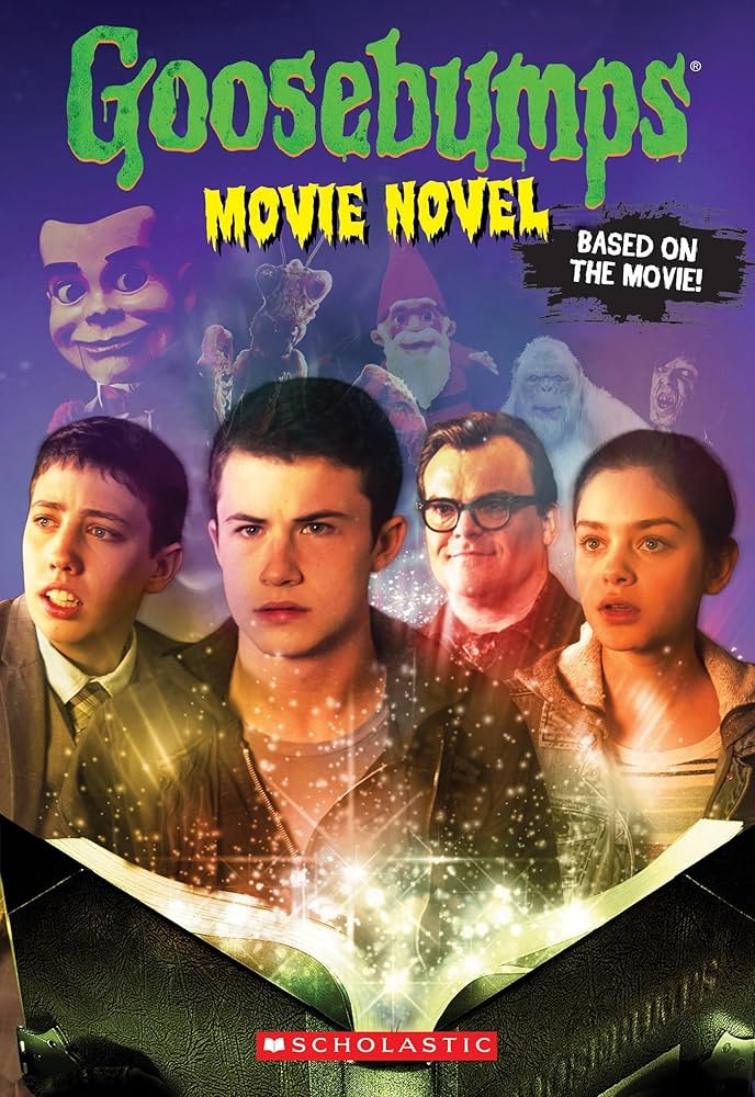 Cover page of Goosebumps Movie Novel
