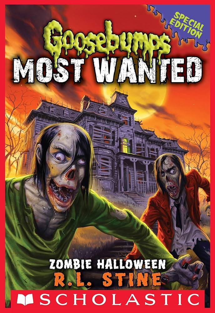 Cover page of Goosebumps Zombie Halloween
