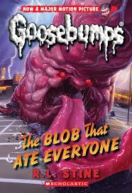 Cover page of Goosebumps the blob that ate everyone