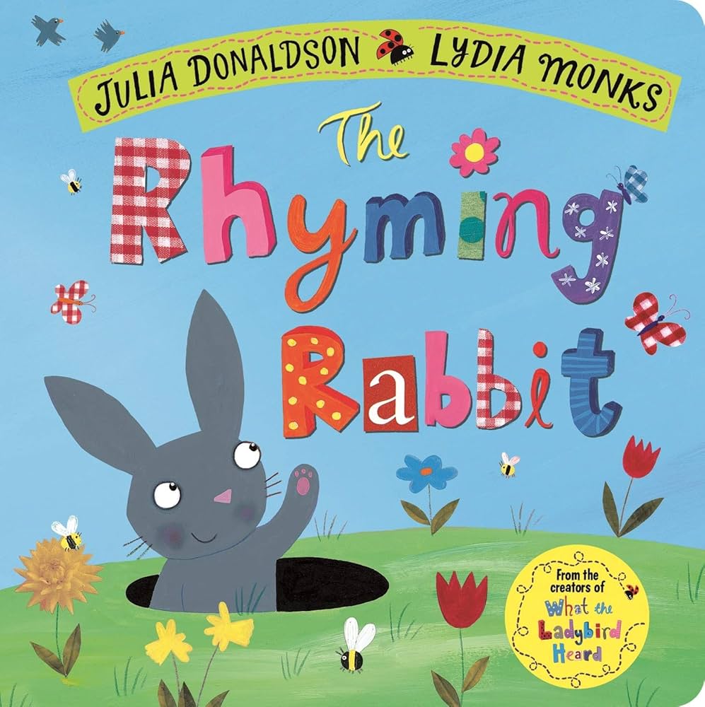 Cover page of Julia Donaldson - The Rhyming Rabbit