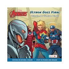 Cover page of Marvel Avengers Ultron Goes Viral