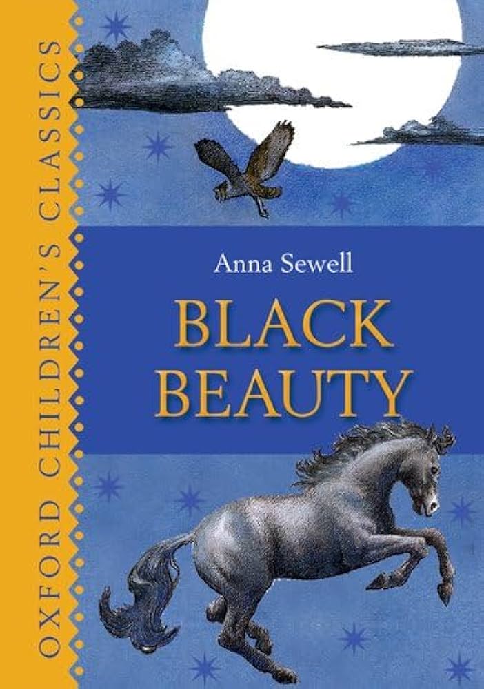 Cover page of Oxford Children's Classics Anna Sewell Black Beauty