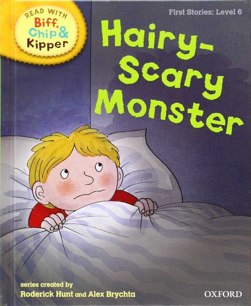 Cover page of Oxford Reading Tree Read with Biff, Chip & Kipper Hairy-Scary Monster