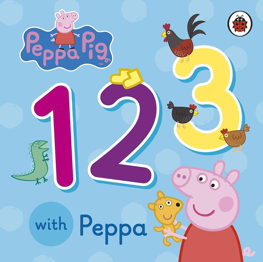 Cover page of Peppa Pig - 1 2 3 with Peppa