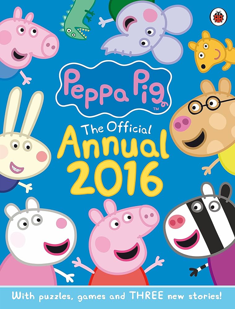 Cover page of Peppa Pig - The Official Annual 2016
