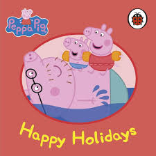 Cover page of Peppa Pig - Happy Holidays