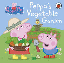 Cover page of Peppa's vegetable garden