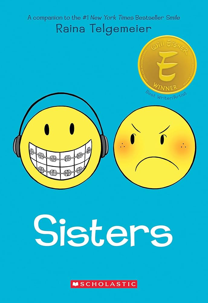 Cover page of Raina Telgemeier Sisters