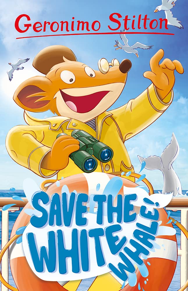 Cover page of Geronimo Stilton - Save the White Whale
