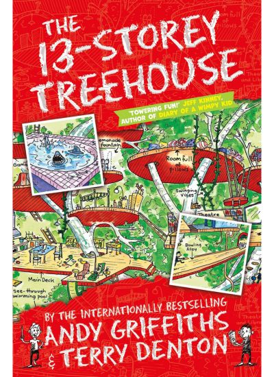 Cover page of The 13-Storey Treehouse