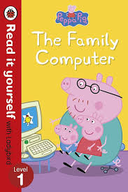 Cover page of The family computer peppa pig