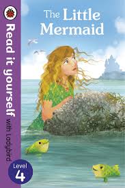 Cover page of The little mermaid read it yourself level 4