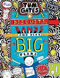 Cover page of Tom Gates - biscuits bands and very big plans