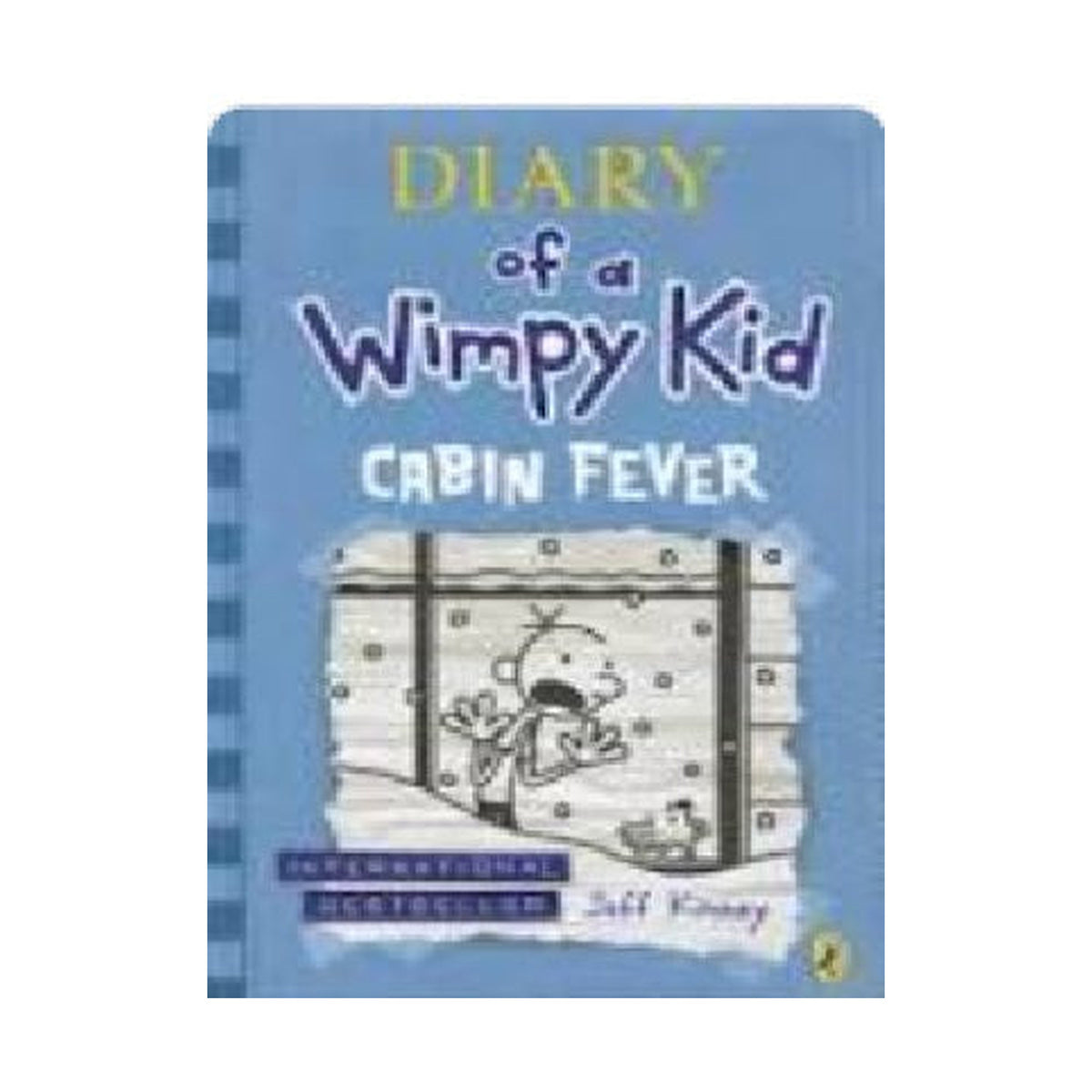 Cover page of The Diary of a Wimpy Kid - cabin fever