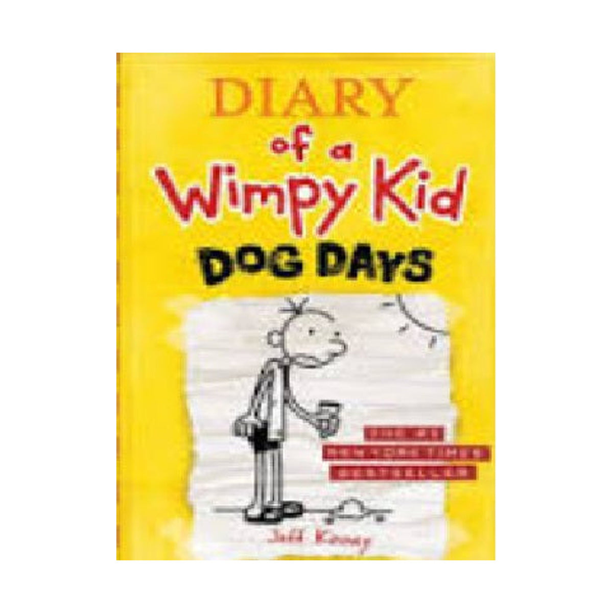 Cover page of The Diary of a Wimpy Kid - Dog days