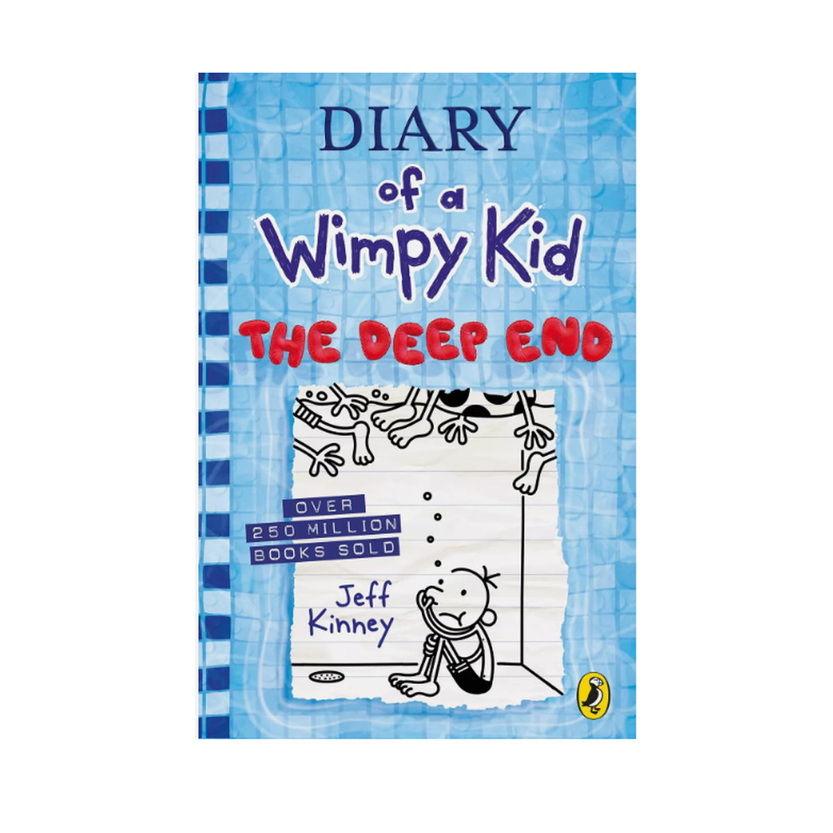 Cover page of The Diary of a Wimpy Kid - The Deep End