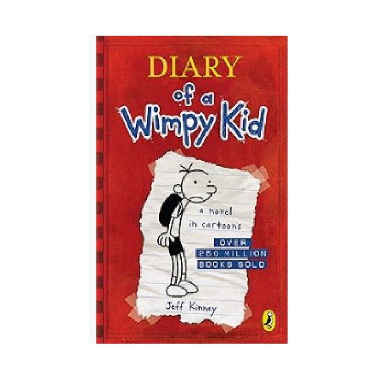 Cover page of The Diary of a Wimpy Kid