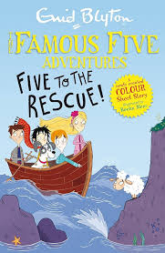 Cover page of Famous Five Adventures - Five to the Rescue
