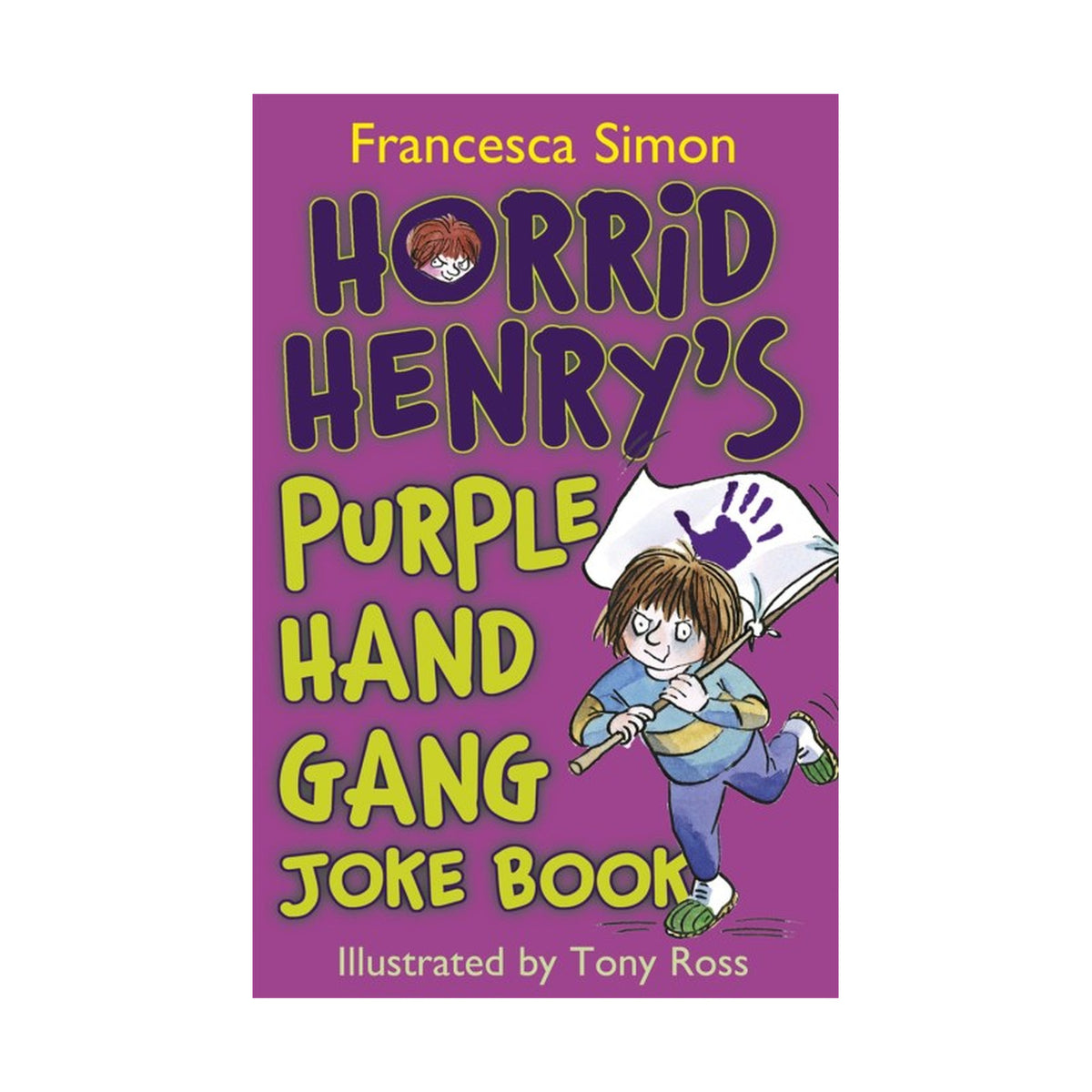 Cover page of Horrid Henry's Purple Hand Gang Joke Book