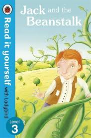 Cover page of Jack and the beanstalk read it yourself level 3