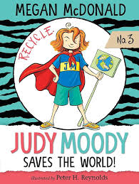 Cover page of Judy moody saves the world