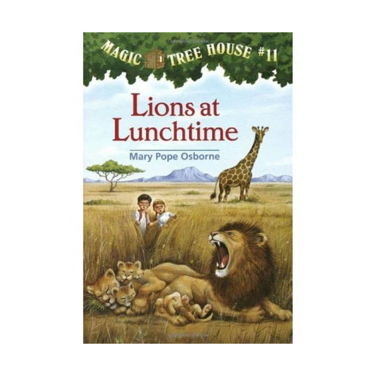 Cover page of Magic Tree House #11 - Lions at Lunchtime