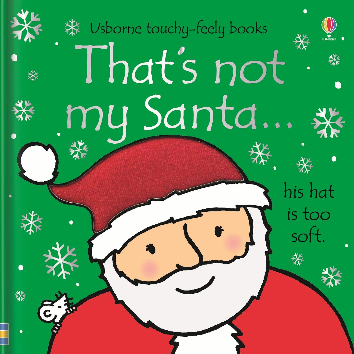 Cover page of Usborne Touchy-Feely Books That’s Not My Santa
