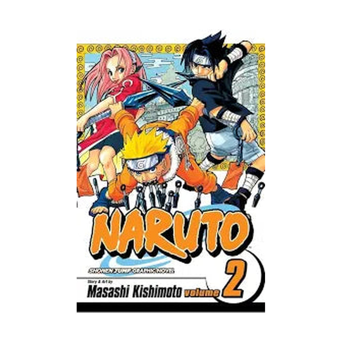 Cover page of Naruto, Vol. 2