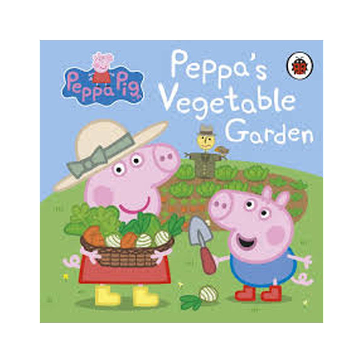 Cover page of Peppa's vegetable garden