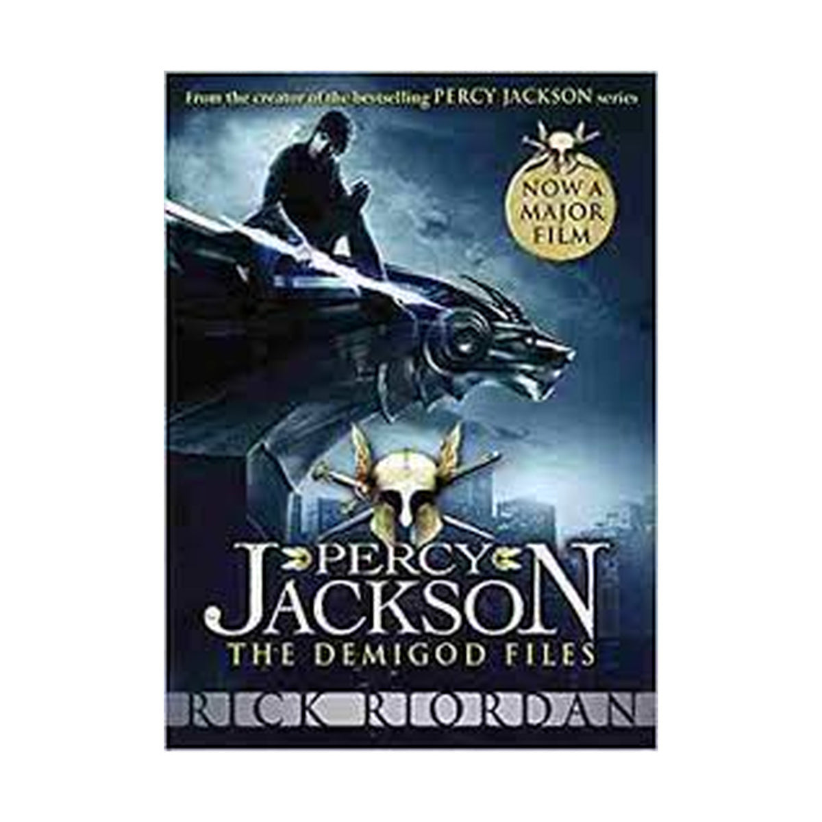 Cover page of Percy Jackson : The Demigod Files