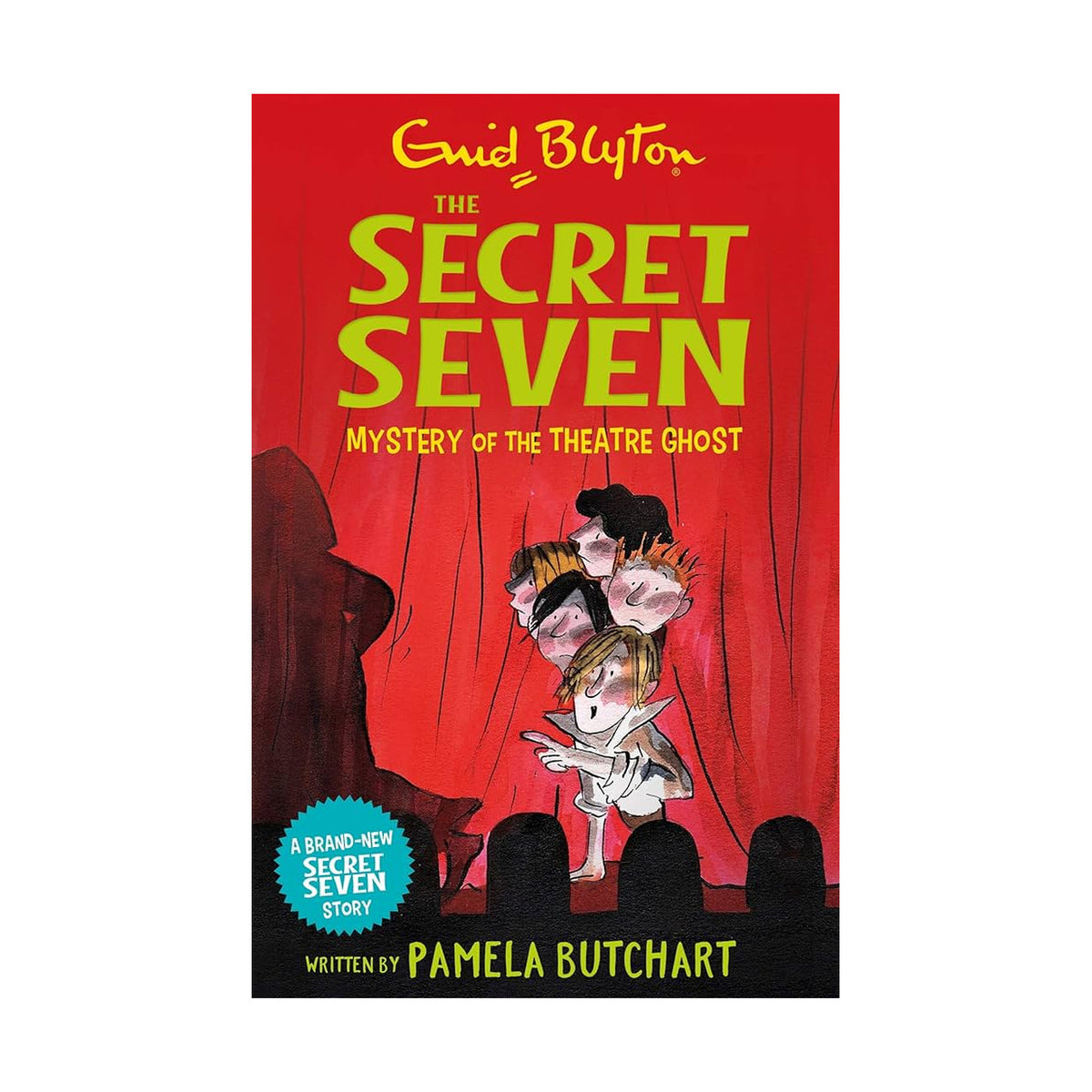 Cover page of Secret Seven - Mystery of the Theatre Ghost