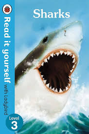 Cover page of Sharks read it yourself level 3