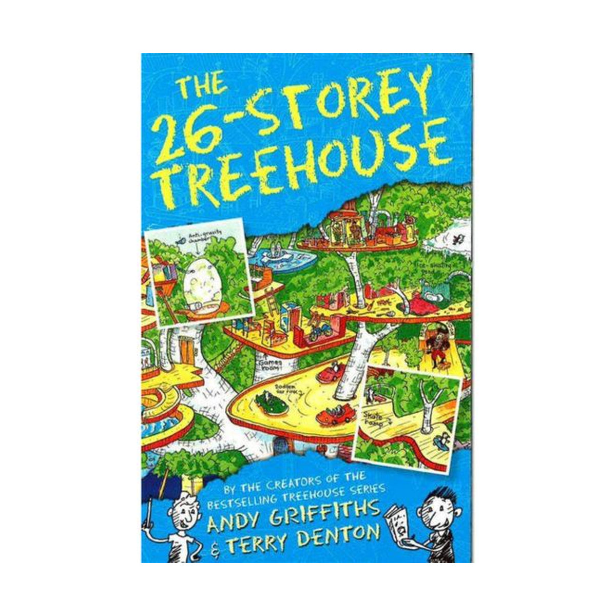 Cover page of The 26-Storey Treehouse