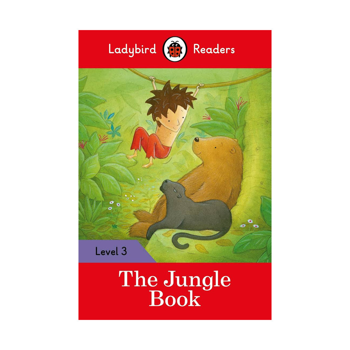 Cover page of The Jungle Book: Ladybird Readers Level 3