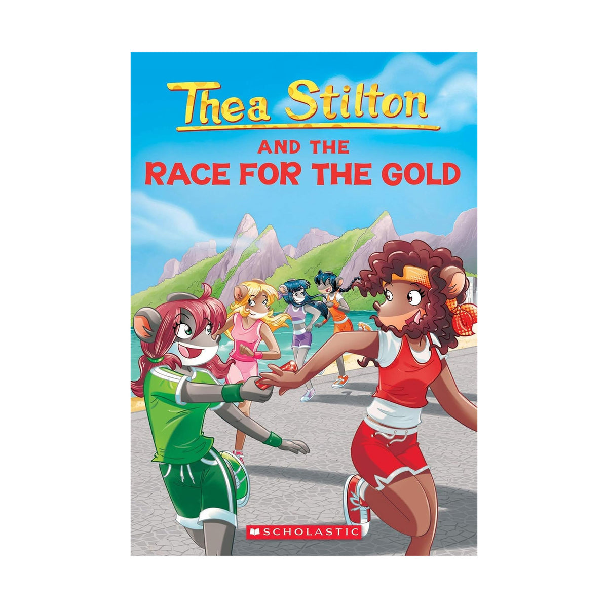 Cover page of Thea Stilton - And the Race for the Gold
