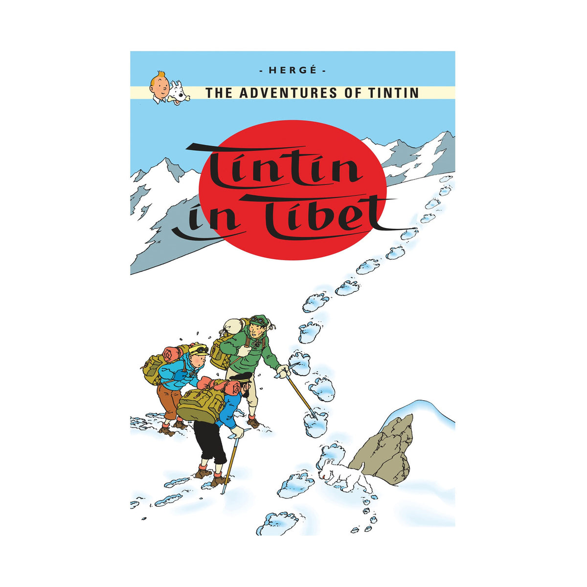 Cover page of TINTIN - Tintin in Tibet
