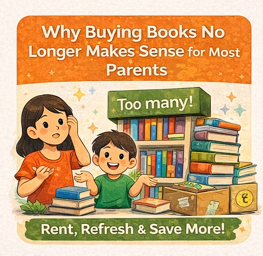 Why Buying Books No Longer Makes Sense for Most Parents