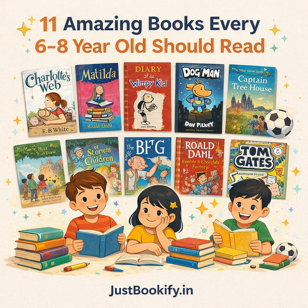 11 Amazing Books Every 6–8 Year Old Should Read