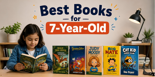 Best Books for 7-Year-Olds Available on JustBookify