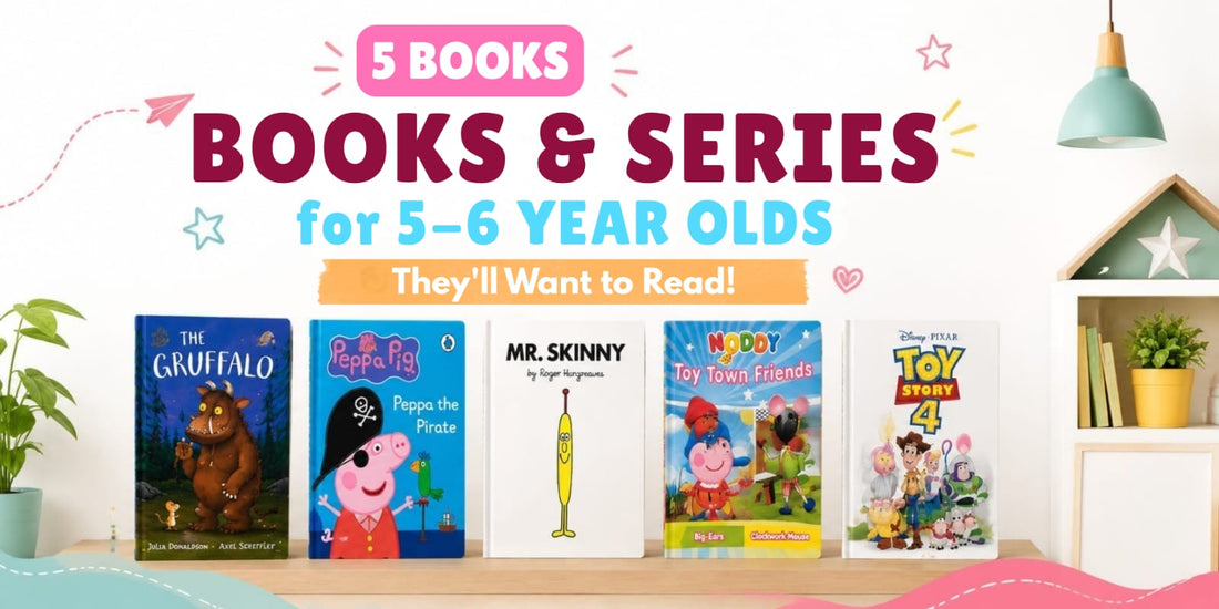 5 Best Books & Series for 5-6-Year-Olds (That They'll Want to Re-Read)